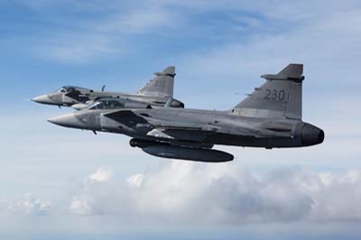 Swedish Air Force (Flygvapnet), Gripen air to air
