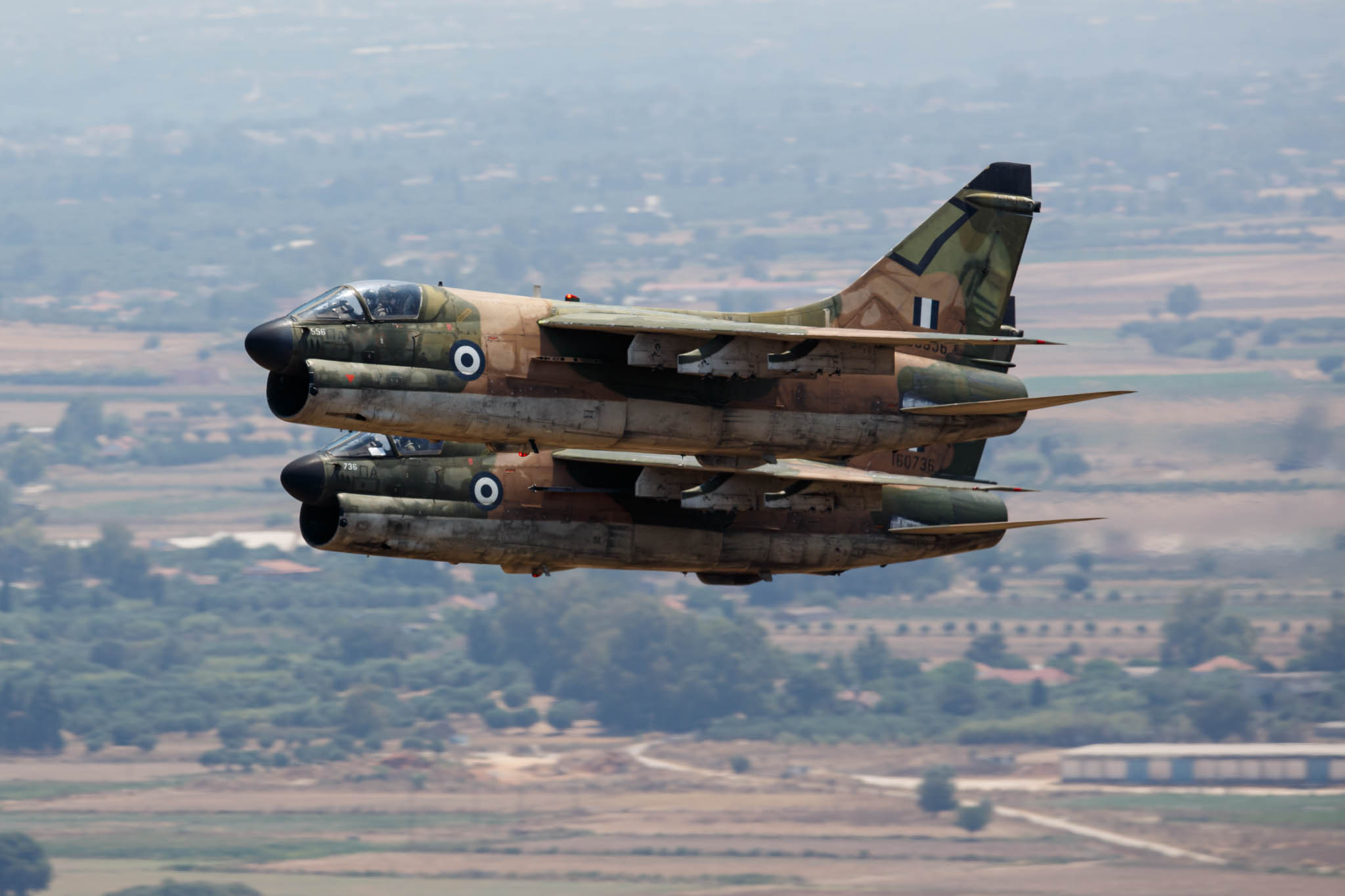 Aviation Photography - A-7 Corsair II Retirement - Fly Low, Hit Hard