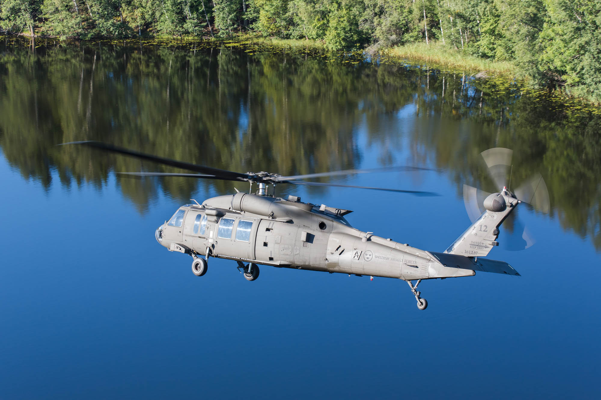 Swedish Armed Forces Sikorsky Hkp16 Black Hawk