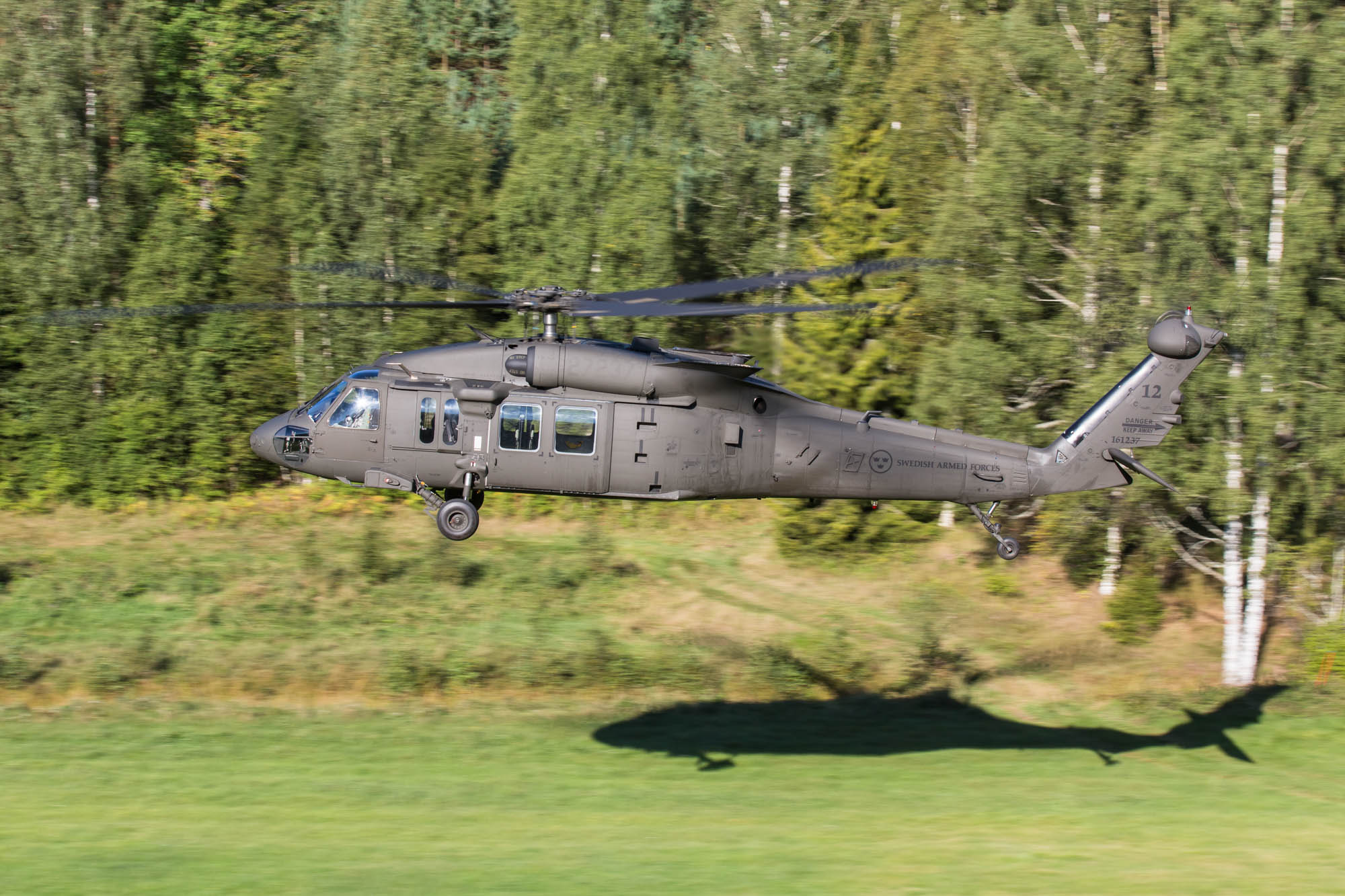 Swedish Armed Forces Sikorsky Hkp16 Black Hawk