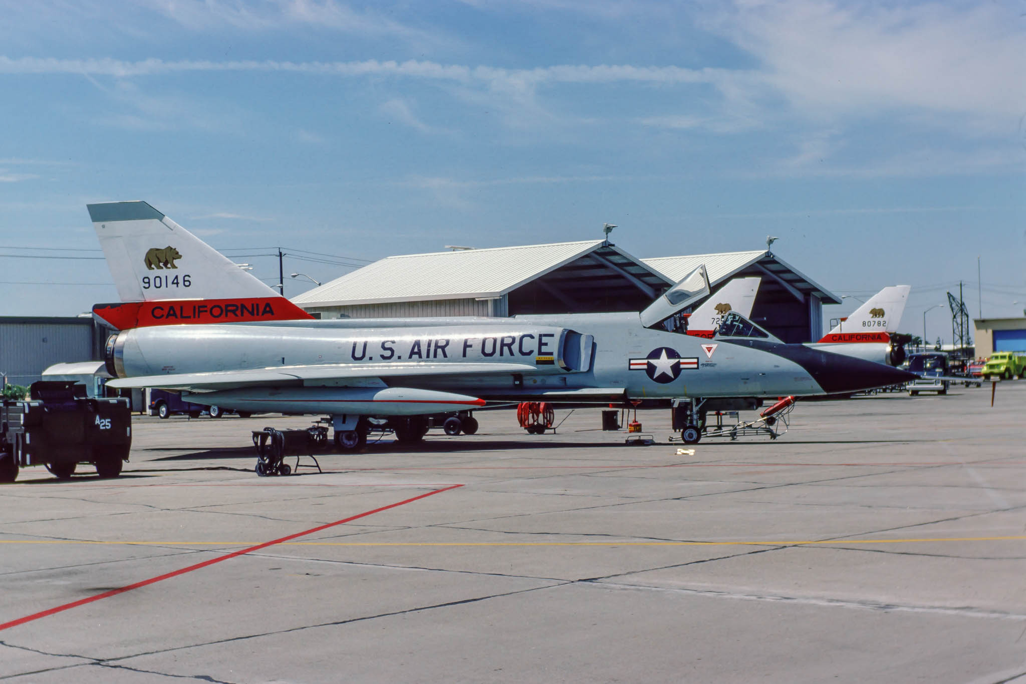 Aviation Photography California ANG F-106A Delta Dart