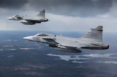 Swedish Air Force (Flygvapnet), Gripen air to air