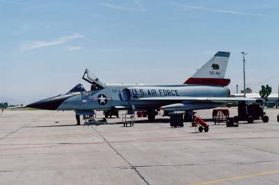 Aviation Photography California ANG F-106A Delta Dart