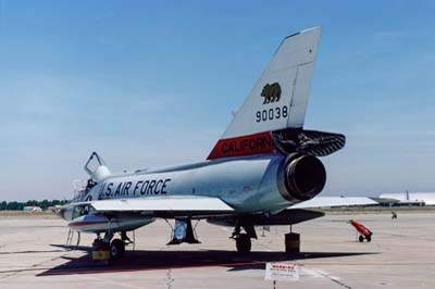 Aviation Photography California ANG F-106A Delta Dart