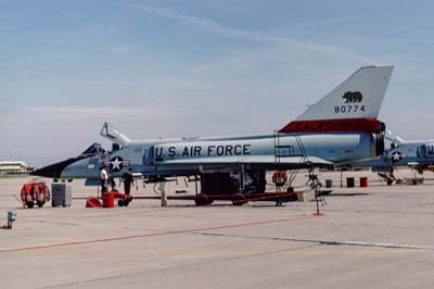 Aviation Photography California ANG F-106A Delta Dart