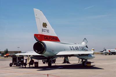 Aviation Photography California ANG F-106A Delta Dart